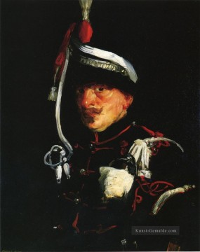 Henri Robert Werke - Niederlande Soldat Porträt Ashcan Schule Robert Henri